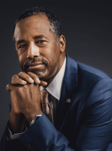 Picture of Dr. Ben Carson who has lived a remarkable life