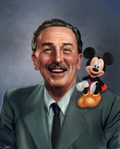 Picture of Walt Disney, a person who understood the value of struggle for growth