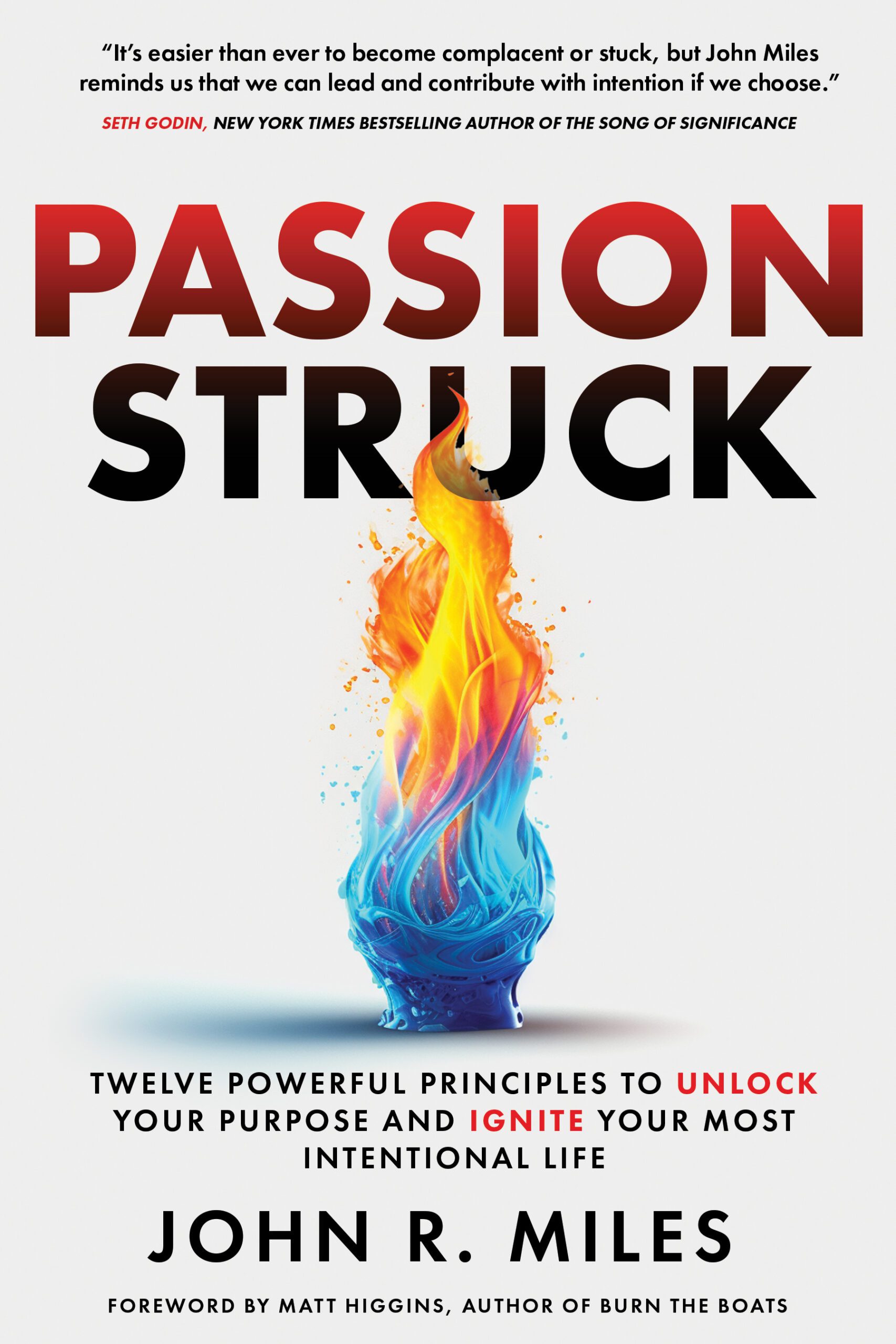 Passion Struck: Twelve Powerful Principles to Unlock Your Purpose and Ignite Your Most Powerful Life by John R. Miles
