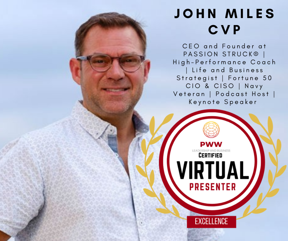 John R. Miles PWW certified virtual speaker