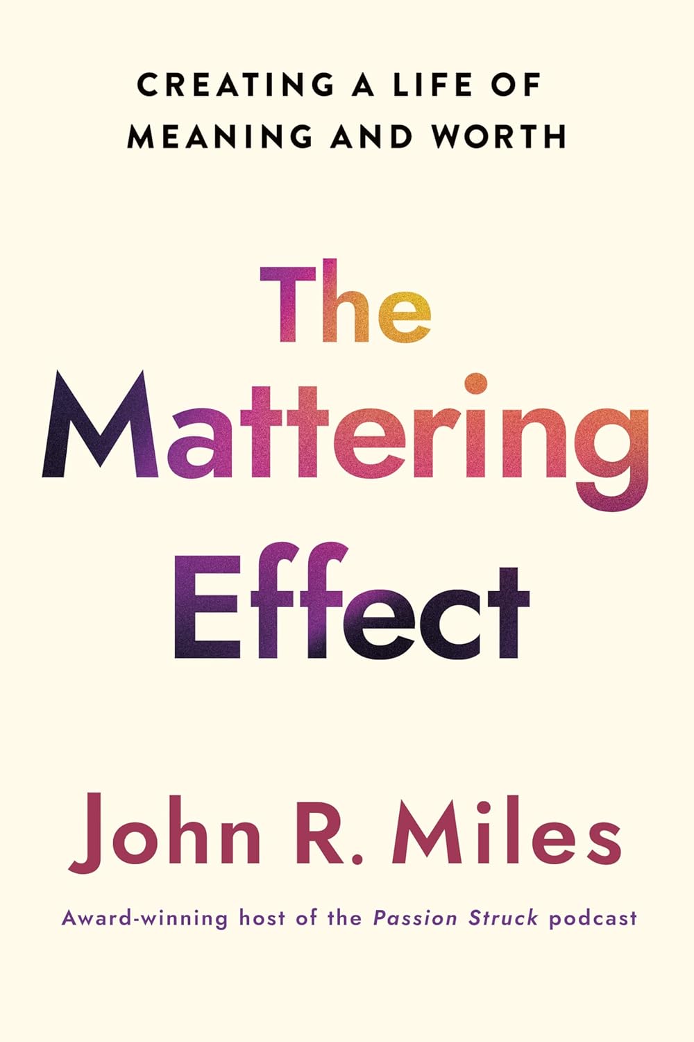 The Mattering Effect book cover